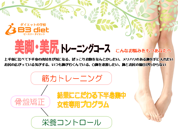 B3style美脚美尻トレーナー育成講座無料説明会